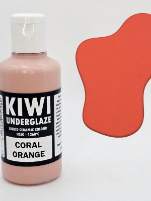 Kiwi Underglaze Coral Orange