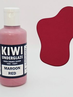 Kiwi Underglaze Maroon Red