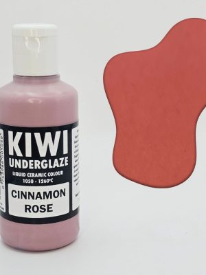 Kiwi Underglaze Cinnamon Rose