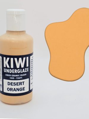 Kiwi Underglaze Desert Orange