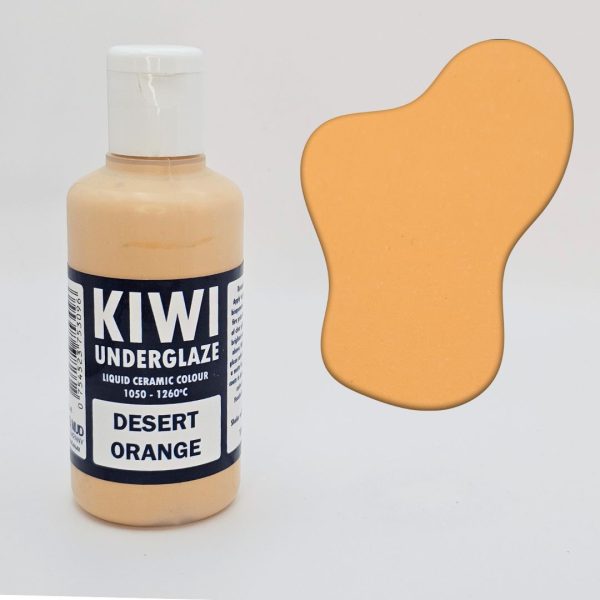 Kiwi Underglaze Desert Orange