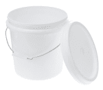 1lt Plastic Mixing Buckett with lid