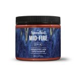 Speedball Midfire Brushable Glaze Variegated Lapis 472ml