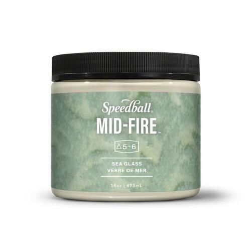 Speedball Midfire Brushable Glaze Sea Glass 472ml