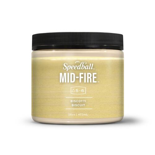 Speedball Midfire Brushable Glaze Biscotti 472ml