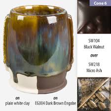 Mayco Stoneware Midfire Brushable Glaze EG-004 Dark Brown Engobe 473ml