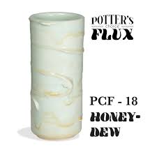 Amaco Potters Choice Flux Glaze PCF-18 Honeydew 472ml