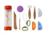 Xiem Tools Pottery Starter Tool Kit 10 pieces)