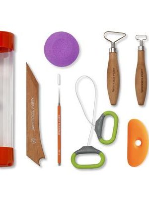 Xiem Tools Pottery Starter Tool Kit 10 pieces)