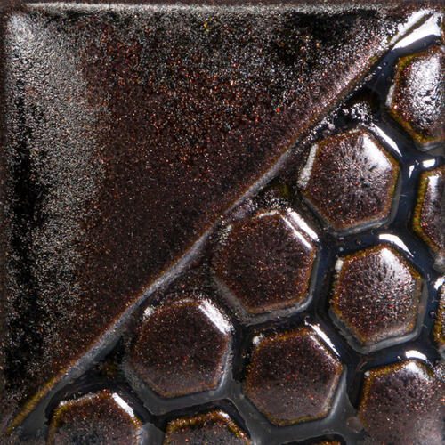 Mayco Elements Brushable Glaze EL-137 Black Adventurine