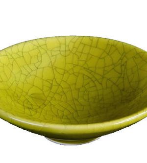 Abbots Midfire Brushable Glaze Olive Crackle