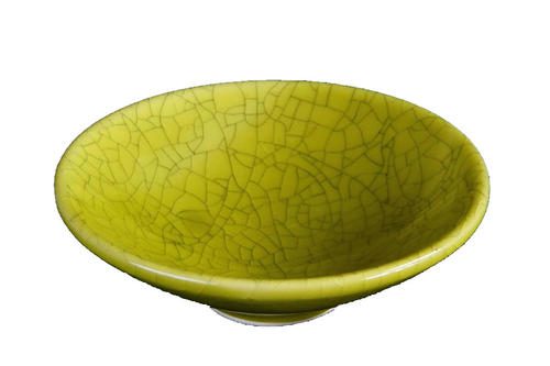 Abbots Midfire Brushable Glaze Olive Crackle