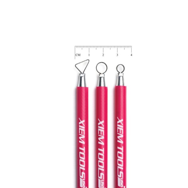 Xiem Tools Heat Treated Mini Ribbon Sculpting Tool B Set of 3)