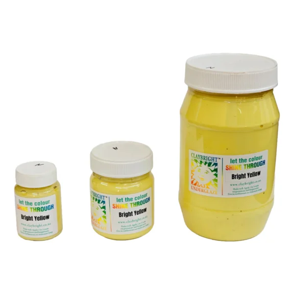 Claybright Bright Yellow Liquid Underglaze