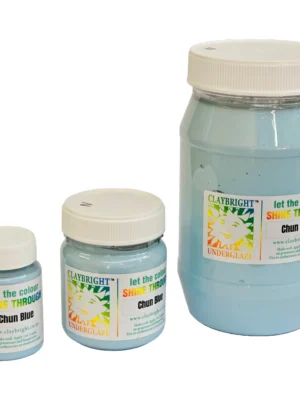 Claybright Liquid Underglaze Chun Blue