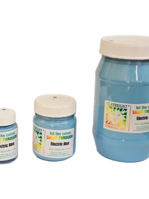 Claybright Electric Blue Liquid Underglaze