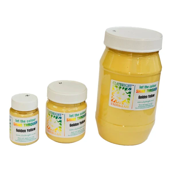 Claybright Liquid Underglaze Golden Yellow