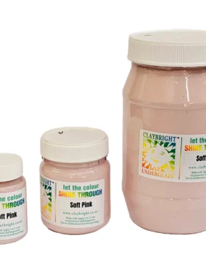 Claybright Soft Pink Liquid Underglaze