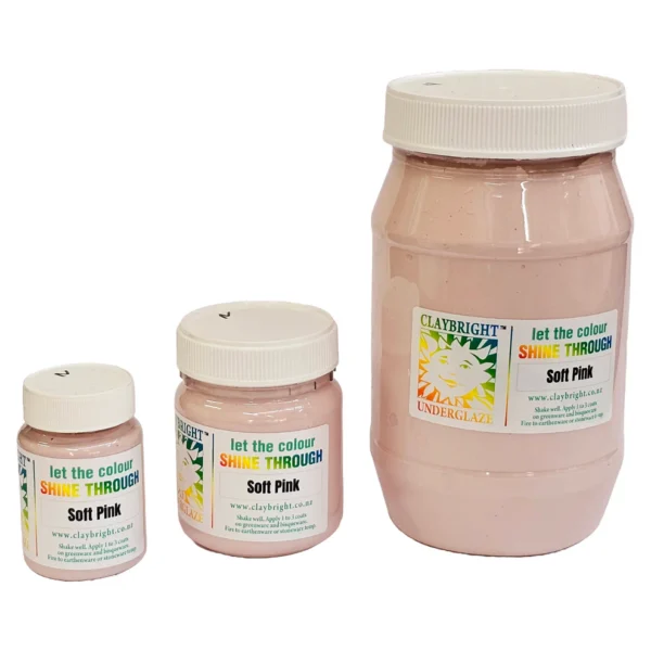 Claybright Soft Pink Liquid Underglaze