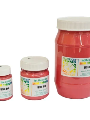 Claybright Ultra Red Liquid Underglaze