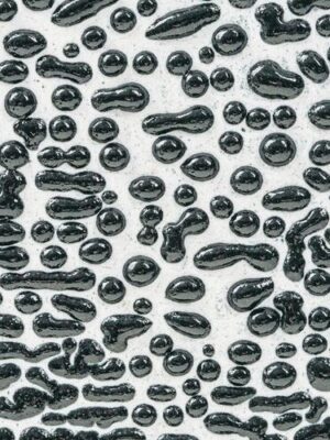 Amaco Black Crawls Brushable Glaze CR-1